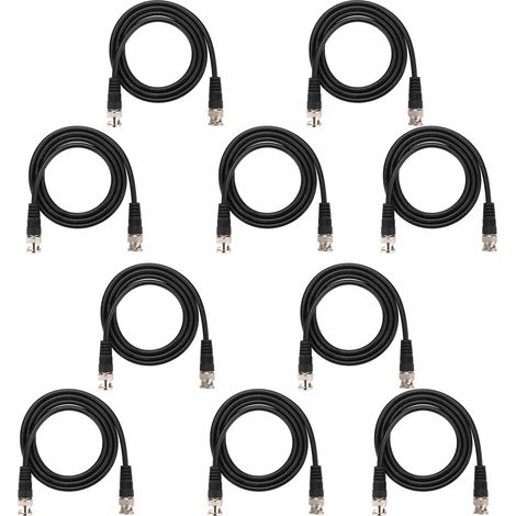 Bnc-kabel, Robustes Professionelles Koaxial-videokabel, Effizient Für Heimkino, Videoüberwachung Und Studioeinsatz.