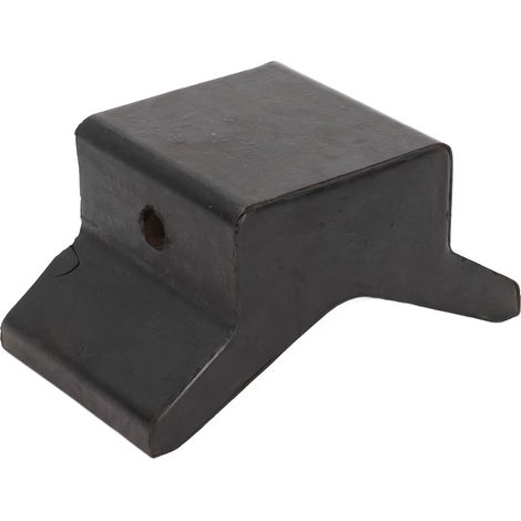 Universeller 4-zoll-bugstopper Aus Schwarzem Gummi, Professioneller V-block Für Boote, Yachten, Anhänger Und Wohnwagen