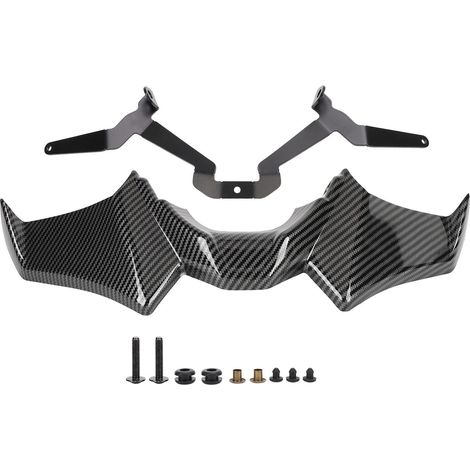 Motorrad-kotflügelverbreiterung, Radlaufverbreiterung, Spoiler Für Mt-07 Sp 2021-2023, Carbonfaser-optik