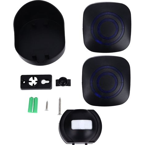 Kabellose Smart-türklingel, Wasserdichte Sicherheitsalarmanlage Für Haus Und Garten Mit 2 Sensoren, 110–240 V (us-standard)
