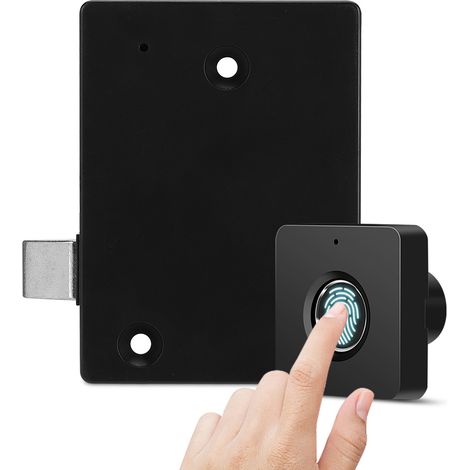Intelligentes Biometrisches Fingerabdruckschloss Für Zuhause, Büro, Schubladen, Schränke Und Kleiderschränke Diebstahlschutz, Schlüssellos