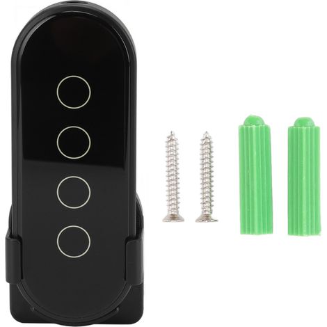 Tuya Smart Wireless Wifi Button Für Zigbee, 4 Tasten, 3-wege-fernbedienung, Zuhause, Schwarz