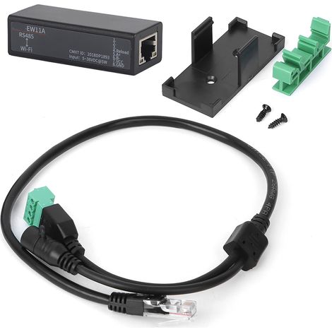 Rs485-seriell-zu-wi-fi-server Mit Integrierter Antenne, Drahtlosem Kommunikationsmodul Und Rj45-schnittstelle.
