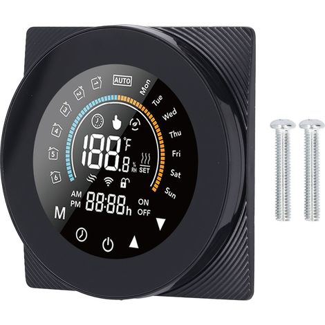 Wlan-thermostat, Kapazitiver Touchscreen, Sprachfernbedienung, Programmierbar Für 7 Tage Und 24 Stunden Für Das Zuhause