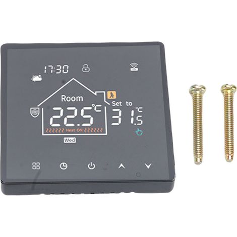 Programmierbarer Smart-thermostat Mit Touchscreen-lcd-display Für Warmwasserbereitung In Haushalten, Büros, Einkaufszentren Und Hotels – Ohne Wlan