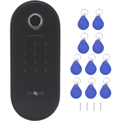 Wasserdichtes Zutrittskontrollsystem, Fingerabdruckpasswort, 13,56-mhz-ic-kartenleser Für Büro- Und Heimgebrauch