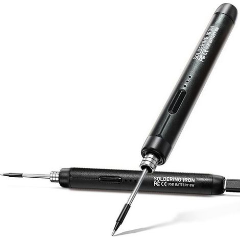 Tragbarer, Intelligenter Usb-lötkolben, Multifunktionaler Lötstift Mit Temperaturregelung (300–400 °c) Für Reparatur Und Wartung