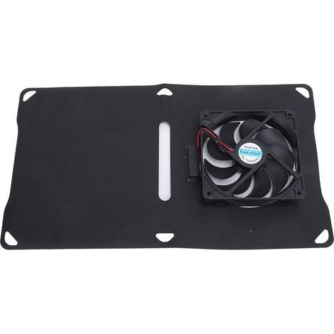 10-w-tragbarer Solarpanel-ventilator, Monokristalline Silizium-belüftung Für Gewächshäuser