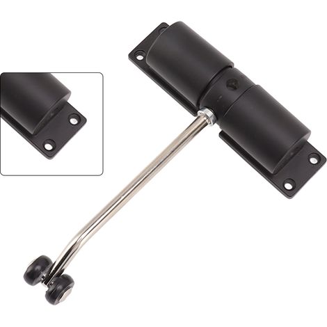 Automatischer Türschließer, Automatischer Schließmechanismus Aus Aluminiumlegierung, Leise Und Sicher, Für Zuhause, Hotel, Büro