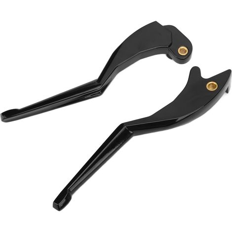 Brems- Und Kupplungshebel-set Aus Aluminium, 1 Paar, Motorrad-umbausatz Als Ersatzteil Für Indian Scout 2015–2016, Glänzend Schwarz