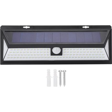 Solarbetriebene Led-wandleuchte Mit Bewegungsmelder, Außenbeleuchtung Für Den Garten, Typ A