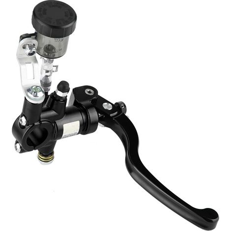 Hydraulischer Kupplungshebel Für Motorräder, Rechter Hauptbremszylinder, Rechte Druckbremspumpe (schwarz)
