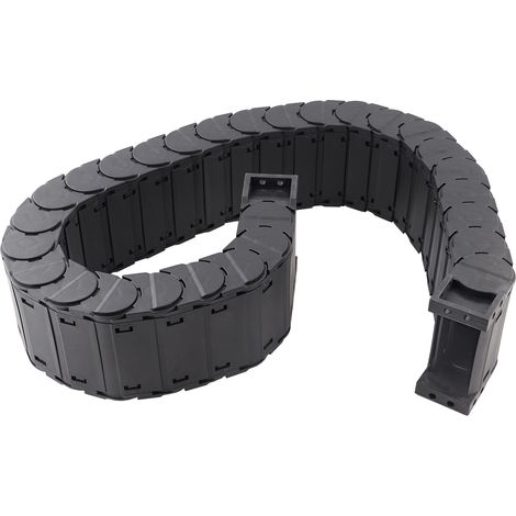 Geräuscharme Serien-schleppkette, Nylon-drahthalterung, Abnehmbare Baugruppe, 0,7 Meter, D30 X 50