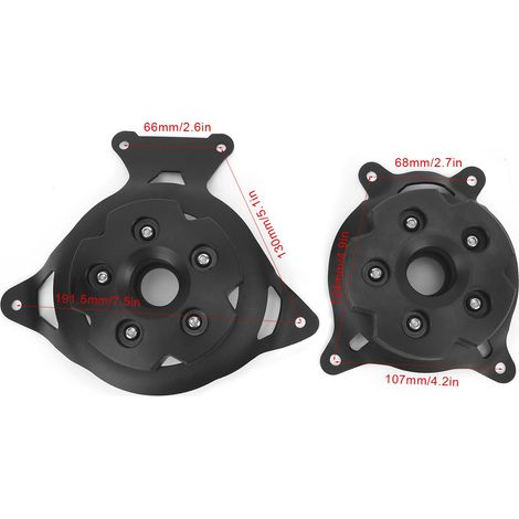 Ersatz-motorabdeckung Für Motorräder, 2 Stück, Für Kawasaki Z750 Z800 Zr750 Zr800 2013 – 2017