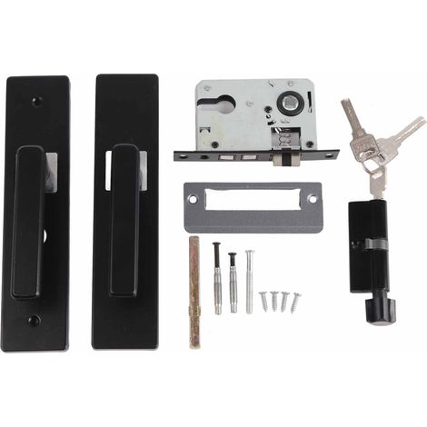 Universelles Türgriffschloss-set Aus Aluminiumlegierung, Für Ein Geräuschloses Schlafzimmer, Für Den Gebrauch Zu Hause.