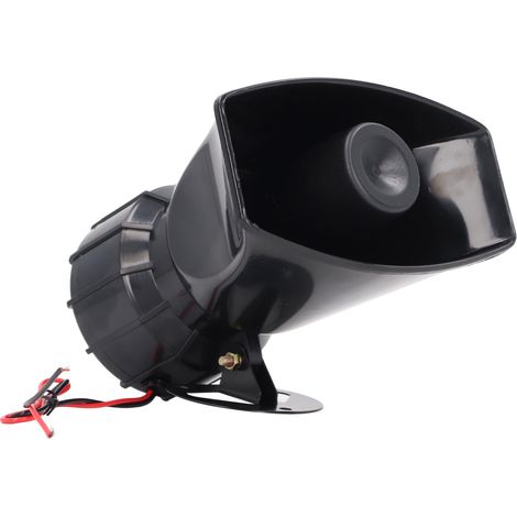 Sirene Mit 130 Db, 60 W Hochleistungs-alarmhorn, Warngerät Für Den Innen- Und Außenbereich Von Sicherheitssystemen, 12 V Dc