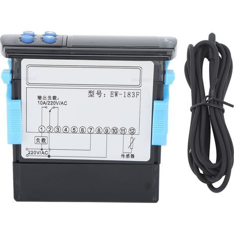 Universeller Temperaturregler, Doppeldisplay, Mikrocomputer-thermostat Für Kühlung Und Heizung, Ac220v