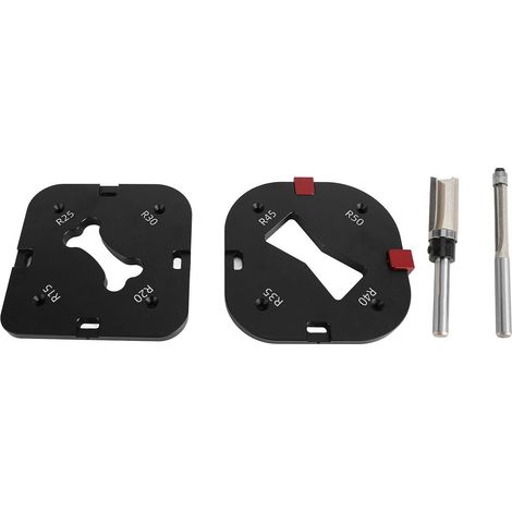 Schablonen Für Runde Winkel Und Radien Für Die Holzbearbeitung, Aus Aluminiumlegierung R15 R20 R25 R30 R35 R40 R45 R50, Frästischschablone