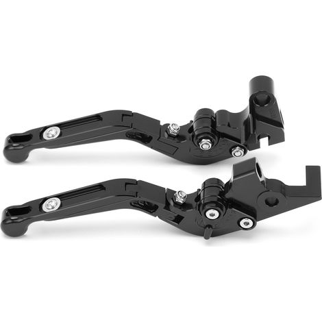 Zweiteilige, Cnc-gefräste, Verstellbare Motorrad-brems- Und Kupplungshebel Aus Aluminiumlegierung, Passend Für Yamaha Xj6 Diversion (2009–2015), Schwarz