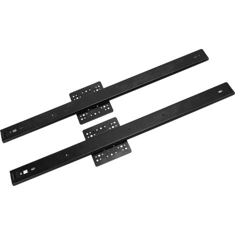 Paar Verdeckte Schiebetürschienen, 20 Zoll, 35 Mm Breit, 20 Kg Tragfähigkeit, Für Kleiderschränke Und Garderoben