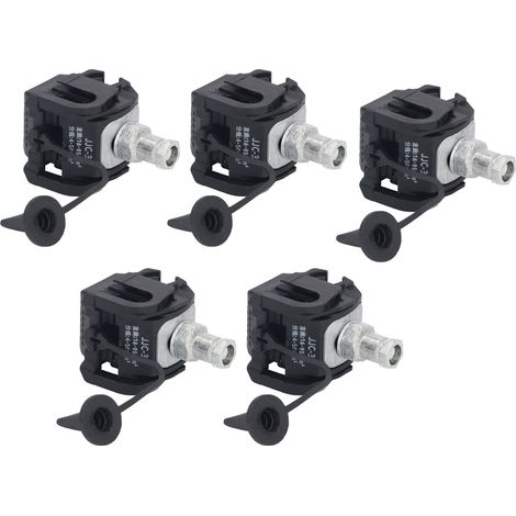 1-kv-isolierbohrverbinder, 5 Stück, Schälfreie Klemme, Hoch-/niederspannungs-kabelverteiler Jjc 3
