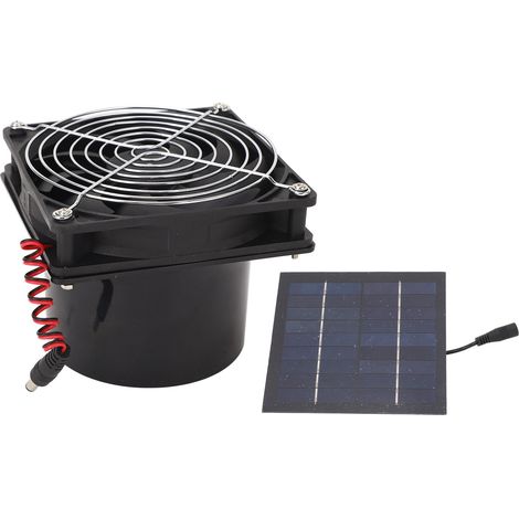 50w Solarbetriebener Abluftventilator Mit Effizienter Wärmeableitung (5-12v)