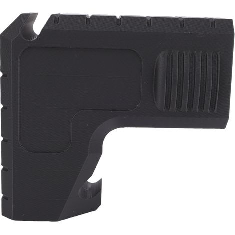 Staubanschlussadapter Passend Für Die Tischkreissäge Dwe7485, Aufsteckbare Späneabsaugung Mit Schwarzem Haken