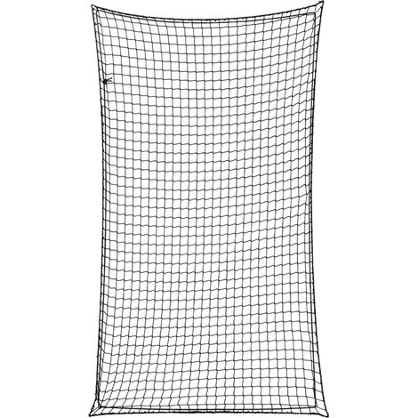 Anhängernetz Mit Schwarzer Gummischnur, 3,5 X 2 M, Pp