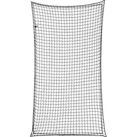 Anhängernetz Mit Schwarzer Gummischnur, 2,7 X 1,5 M, Pp