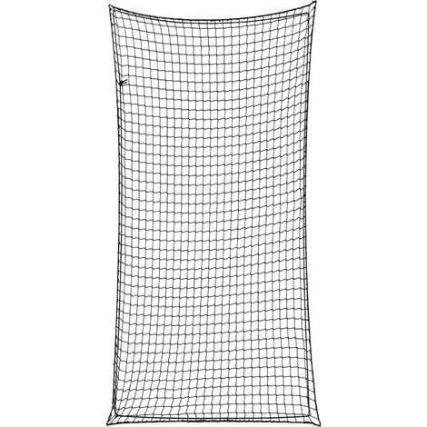 Anhängernetz Mit Schwarzer Gummischnur, 4 X 2 M, Pp