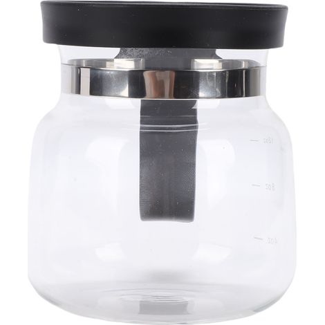 16-unzen-kaffeebecher Aus Klarem Borosilikatglas, Teetasse Mit Auslaufsicherem Silikondeckel Und Komfortablem Griff Für Heiße Schokolade Und Tee