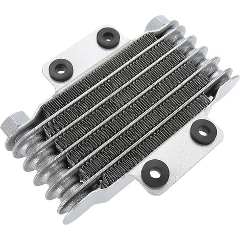85-ml-aluminium-motorölkühler Für 100–250 Cm³ Motorräder, Dirtbikes Und Atvs, Silber