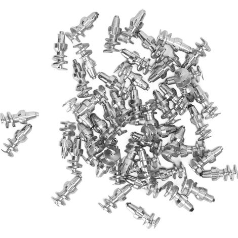 50 Stück Rutschfeste Gewindebolzen Für Reifen Aus Wolframstahl Und Aluminium, Reifenbolzenschrauben Für Automatische Lkw-gabelstapler