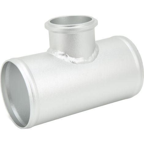 Universeller 50-mm-v-band-bov-flansch Für 3-zoll-rohraußendurchmesser, Sichere Klemmung, Aluminium, Silberfarben, Für Alle 50-mm-blow-off-ventile