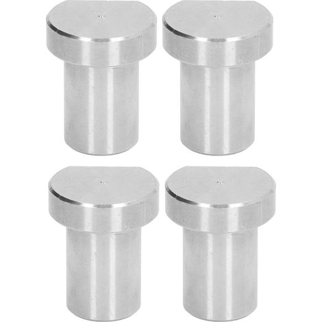 4-teiliger Werkbank-anschlag, 19 Mm Durchmesser, Edelstahl, Silber, Tischnagelbremse Für Die Holzbearbeitung
