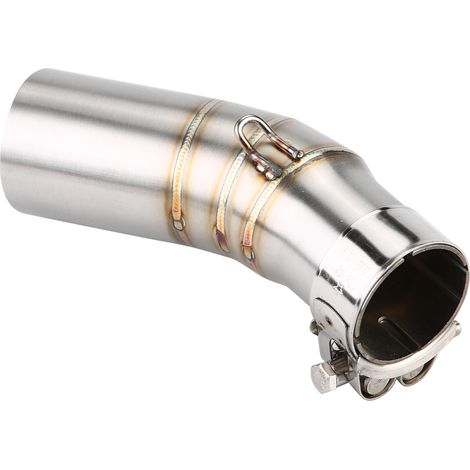Mittelauspuffrohr Aus Edelstahl, Motorradzubehör, Für Kawasaki Ninjia 400 18-19