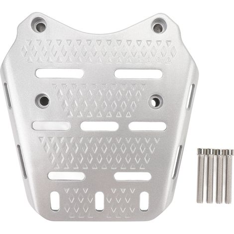 Gepäckträger Aus Aluminiumlegierung, Hohe Belastbarkeit, Zusätzlicher Stauraum, Sicherer Halt Für Pcx 125, 150 Und 160 (2014–2024), Silber