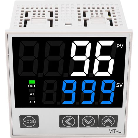 Pid-temperaturregler-kit, Automatisches Temperaturregelungsinstrument Mit Intelligenter Digitalanzeige, Ac 100–240 V, 9696 Mm