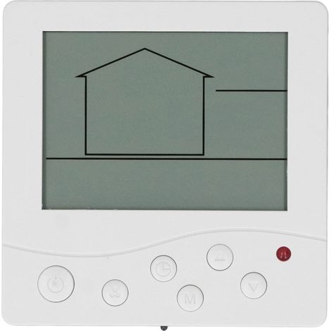 Klimaanlagen-temperaturregler, Intelligenter Steuerungssystemschalter, Hochzuverlässiger Chip, Großes Lcd-display