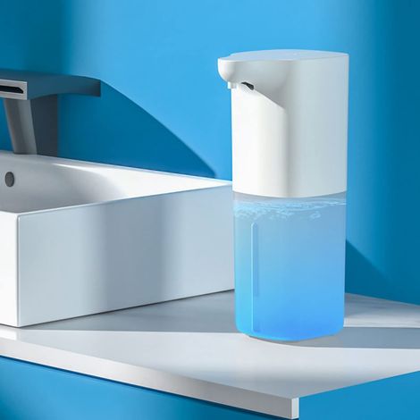 Automatischer Seifenspender 350 Ml, Berührungsloser Spülmittelspender Mit Automatischer Erkennung Für Bad Und Küche
