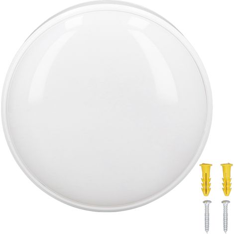 Runde Led-deckenleuchte Mit Großem Abstrahlwinkel, 6500 K, 20 W, Wasserdicht, Für Schlafzimmer, Wohnzimmer, Wc Und Badezimmer