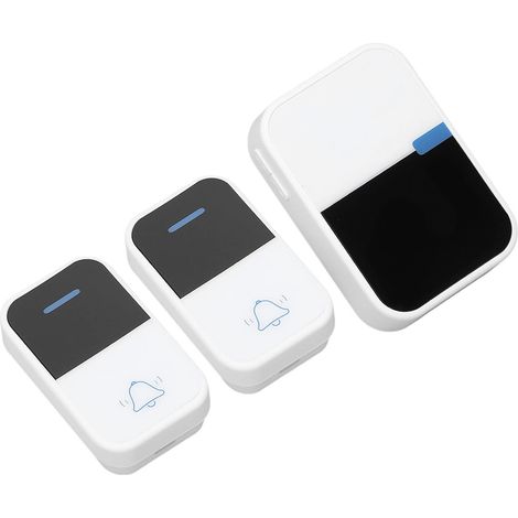Kabelloses Türklingel-set, Pflegealarm Ohne Batterie, Hohe Reichweite, Wasserdicht Für Wohnungen, Eu-stecker
