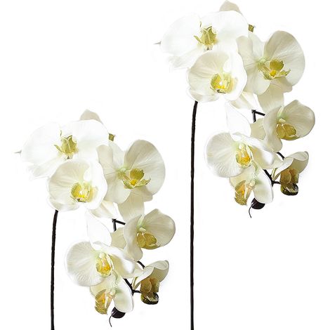 Künstliche Orchideenstiele, Täuschend Echt Wirkende Künstliche Orchideenblüten, Stielpflanzen Für Hochzeits- Und Heimdekoration (c)