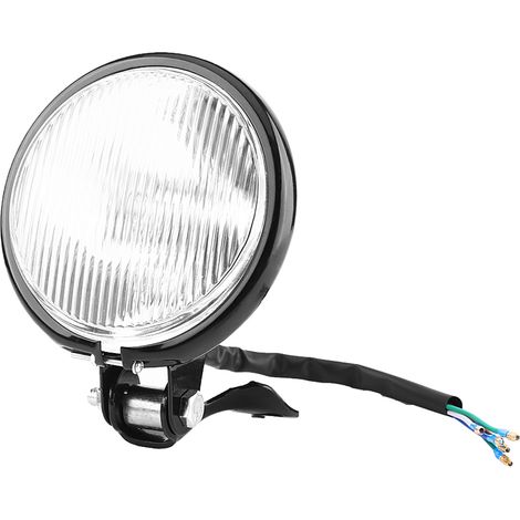5" Motorradscheinwerferlampe Für Yamaha, Kawasaki, Honda, Suzuki Chopper, Rund, Weiß