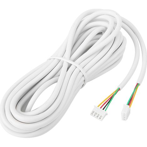 30 M X 4-adriges, 0,3 Mm Rundes Flexibles Kupferkabel Für Video-gegensprechanlagen