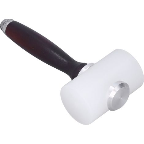 Lederschneidehammer Aus Nylon, Holzgriff, Bedruckter Hammer, Diy-zubehör Für Die Lederverarbeitung