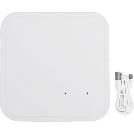 Drahtloses Smart-gateway Mit Unterstützung Für Zigbee 3.0 2,4-ghz-wlan-hub, Dual-mode-smart-bridge-fernbedienung Mit Sprachsteuerung W01