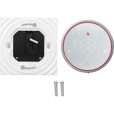 Intelligenter Thermostat Für Ihr Zuhause, Led-anzeige, Programmierbarer Fußbodenheizungsregler Für Haushaltsgeräte, Wechselstrom 95–240 V, Weiß