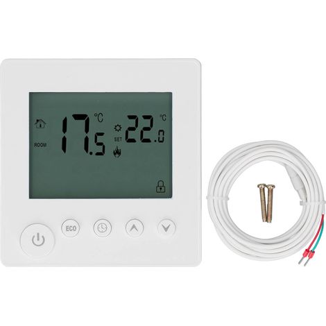 Intelligenter 600-w-thermostat Mit Tastensteuerung Zur Warmwasserbereitung Für Zuhause, Büro, Hotel, Wechselstrom 90 V Bis 240 V