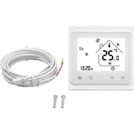 Wlan-ferngesteuerter Thermostat, Sprachgesteuerter Temperaturregler, Smart-home-schalter 95–240 V Ac